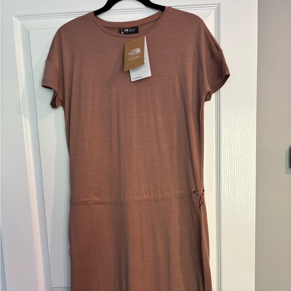 Icebreaker and The North Face Warm Brown Tee